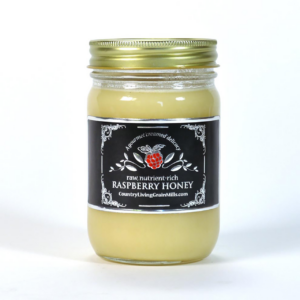 Raspberry Honey Jar