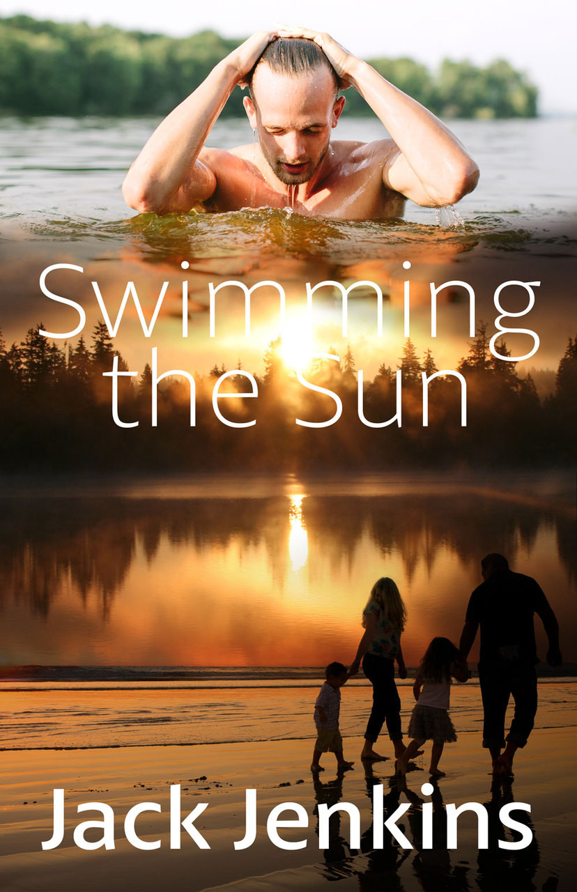 Swimming the Sun Front Cover, Author Jack Jenkins